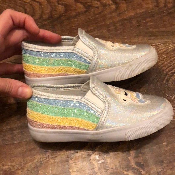 GUC, Cat and Jack sparkle unicorn shoes! - Picture 4 of 5